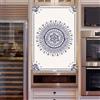 Odot Tende per Mobili da Cucina, Stile Etnico Tenda Corta con Nappa Autoadesiva per Mobile Sottolavello Cucina - Antipolvere e Privacy - per Decorazione Armadietto (Stile Etnico,70x100cm)