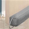 HooTown Paraspifferi da 87 cm, per porte e finestre, colore: grigio