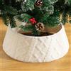 Odot Gonne per Albero di Natale 120-150cm, Copri Base per Albero di Tessuto di Peluche per la Base dell'Albero Decorativa per Alberi Artificiali di Medie Dimensioni (Stile 2,55x72x24cm)