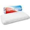 Third of Life MIZAR Cuscino 60x40 Memory Foam Ergonomico | Per dormire a pancia in giù - 7 cm di altezza | Rivestimento con termoregolazione | Cuscino cervicale anallergico | Guanciale 60 x 40 cm