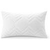 Sei Design®, Classic Dream, cuscino in microfibra, colore bianco, trapuntato, Microfibra, bianco, 40x60