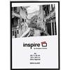 Hampton Frames | Cornice A3, alluminio nero satinato, plexiglas frontale, spessore 9 mm | Clip a molla, solo da parete | Elegante per casa e ufficio
