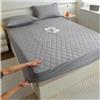 ELYSYSRL Lenzuolo con Angoli Lettino Coprimaterasso Matrimoniale Singolo Una Piazza e Mezza Trapuntato Fodera Coprimaterassi Lavabile Antiscivolo Microfibra Protezione per Materasso(Color 1,2PCS 48x74cm(pillow