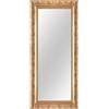 Online-GalleryKing Specchio da parete su misura 60 x 140 cm, oro barocco shabby vintage, per corridoio, bagno, soggiorno, camera da letto, cornice a specchio OGK-EH29