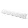 sei Design® "Classic Dream" cuscino traversina laterale in microfibra 140 x 40 cm, bianco, trapuntato, cubo