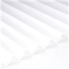 Wambere 1 tenda plissettata autoadesiva, in tessuto non tessuto, tenda plissettata senza fori, tenda a rullo semi-oscurante, tenda parasole, colore bianco, 90 x 150 cm