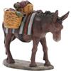 Triciclo Editores Borrico con cesti d'uva | Figure misteriose |Figure del presepe |Serie 11 cm| Progettato da José Luis Mayo Decorazione natalizia |Nascita