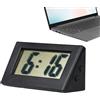 Generic Orologio Da Viaggio Digitale, Piccoli Orologi Da Scrivania | Sveglia Elettrica Da Tavolo - Piccoli Orologi Elettrici Con Display A LED Per Cucina, Aula, Camera Da Letto, Da Scrivania
