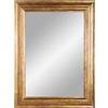 Online-GalleryKing Specchio da parete su misura 30 x 40 cm, oro barocco shabby vintage, per corridoio, bagno, soggiorno, camera da letto, cornice a specchio OGK-EH22