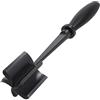 Ziranee Tritacarne Manuale,Professionale Nero Macina Carne con Pressatore,Schiaccia Verdure e Cipolle,Ideale per Preparare Hamburger,Polpette e Carne Macinata,Accessorio Cucina Durevole per Casa e Ristorante