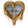 Seletti Melted Heart Specchio Cornice Oro