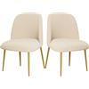 ELYSYSRL Coprisedia Elasticizzati con Schienale 2/4/6 Pezzi,Fodere Coprisedia con Schienale Tondo per Sala da Pranzo Elegante, Coprisedia Ufficio Universali Lavabili,Vestisedia per Casa Cucina ( Color : #12 ,