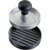 Westmark Pressa per hamburger, Diametro interno 11 cm, Alluminio/Plastica, Uno, Nero/Argento, 62312260