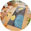 ACUY Tappeto Runner 40x100cm Tappeto da Esterno Polipropilene Antimacchia Facilmente Lavabile Adatto per Cucina e Bagno
