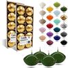 Generic Candele Galleggiganti Premium Ø 45mm | Compleanno & Onomastico, Ricevimento di Nozze, San Valentino, Pasqua, Natale, Elegante decorazione della casa, Candele (Oliva)