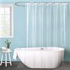 EXIN DECHEN Transparant Tenda Doccia 180x200 cm, PEVA Shower Curtain con 12 Anelli