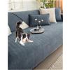Yekuhe Copridivano Angolare 3/ 4 /2 posti con Penisola Velluto Copertura Divan con Braccioli Fodera per Divano a L Antiscivolo Copri Divano per Cane Gatti Antiscivolo Sofa Protettore Lavabile ( Color : #16 ,