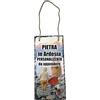 GIFART Stampa su Pietra Ardesia con Supporti da tavolo Personalizzata con Foto, Immagine o Testo. Diverse Dimensioni e Forme Disponibili (30X15 con corda)
