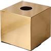 TOWINE Tissue Dispenser Porta fazzoletti in metallo Porta fazzoletti in ottone leggero di lusso for la decorazione di porta fazzoletti da tavolo for soggiorno per Carta in Rotolo o Veline per il Viso ( Color