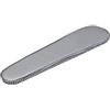 Mabi® 722 − Copertura Fordera aluminio per Stiramaniche per Asse da Stiro (60x13,5 cm) - Taglia universale Lunghezza 55 - 60 cm - Larghezza 12-13,5 cm