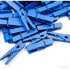 Pmnzdy 100 mollette da bucato in legno colorato naturale, 3,5 cm, graziose, piccole mini mollette in legno colorate, per foto, graffette, piccole decorazioni in legno, clip per cartoline, regali