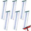 MICHIHOMIE 6 coprisedili di ricambio in microfibra, compatibili con lavavetri professionali Vileda 2 in 1, per la pulizia delle finestre (non per estrattori finestre)