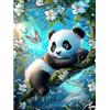 RICUVED Diamond Painting Panda 5D Diamond Painting Immagini Animali Diamond Art Adulti Full DIY Diamond Painting Set ricamo a punto croce 30 x 40 cm