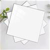 PAHSBCYUR Piastrelle Adesive Pavimento Bianco Pavimento Pvc Adesivo Impermeabile Mattonelle Piastrelle Adesive Cucina Bagno Paraschizzi Cucina Adesivo Rimovibile Adesivi Murali 20x20cm/10 Pezzi