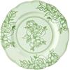 Guzzini - Piatto piano melamina Josephine 'Table Decor' (Verde Polvere)