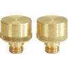 KS Tools 156.0457 Serie di Teste Intercambiabili in Ottone per Percussore, Diametro 10 mm