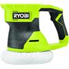 Ryobi RBP18150-0 Lucidatrice 150 mm 18V, Batteria Non Inclusa, Lucidatrice Auto a Batteria, Motore Fino a 4.600 orbite/min, 2 Velocità, Diametro Platorello 150 mm