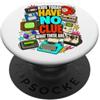 Bahaa's Tee I Have No Idea 90s Retro Tech, Kids Today Have No Clue Cool PopSockets PopGrip Adesivo
