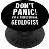 Geology & Earth Science T-Shirts & Gifts Geologo PopSockets PopGrip Adesivo