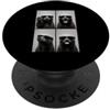 Funny Animal Photography Sunglasses Self Miele Badger Occhiali da sole Photo Booth Selfie Ritratto Umoristico PopSockets PopGrip Adesivo