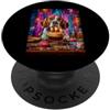 Pup Party Prints Candele per torta con cane Beagle PopSockets PopGrip Adesivo