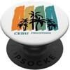 Le Filippine sono bellissime Cebù Filippine Palme Isola Sud-Est Asiatico Souvenir Regalo PopSockets PopGrip Adesivo