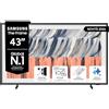 Samsung Smart TV 43 QE43LS03HEUXZT The Frame 4K QLED, Glare Free, HDR10+, Motion Xcelerator 144Hz, Dolby Atmos, Modern Frame Design, Art Mode, Vision AI, Alexa, PACCHETTO INTRATTENIMENTO, 2026