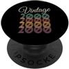 2000 Vintage Style And Colors 2000 stile vintage compleanno PopSockets PopGrip Adesivo