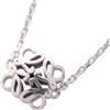 LOEWE Collana LOEWE Anagram Bombe 80 cm pendente in acciaio inossidabile NUOVA