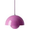 tradition &tradition - Sospensione FlowerPot - Rosa - Acciaio laccato - Designer Verner Panton