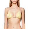 SUNDEK TRIANGOLO LACCI TROPIC ZEBRA DONNA