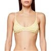 SUNDEK TOP BRALETTE TROPIC ZEBRA DONNA