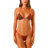 4GIVENESS Donna 4giveness Bikini Triangolo E Slip Shiny Color Raquel Donna