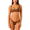 4GIVENESS Donna 4giveness Bikini Bralette E Slip Valentina Shiny Color Donna