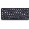 Perixx PERIBOARD-732B IT, mini tastiera wireless, con illuminazione, nero
