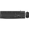 InLine® Basic Desktop II, set tastiera-mouse, cavo USB, layout DE standard