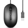 Perixx PERIMICE-222UB, Mouse, ottico, 4 pulsanti, silenzioso, USB-A, nero