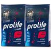 Generico Prolife Smart Manzo Fresco e Riso Mini Crocchette per Cani 2x2kg
