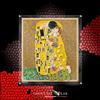 SHOWCASE LAB TECA IN PLEXIGLASS ACRILICO - DISPLAY - PER LEGO® 31221- GUSTAV KLIMT - IL BACIO
