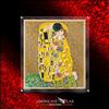 SHOWCASE LAB TECA IN PLEXIGLASS ACRILICO - DISPLAY - PER LEGO® 31221- GUSTAV KLIMT - IL BACIO